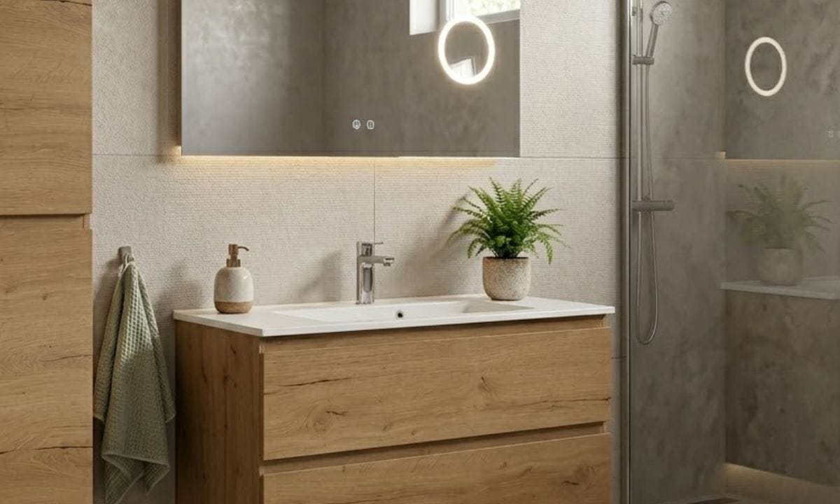 Gratis badkamermeubel + Designkraan + Ledspiegel bij badkamerrenovatie Deventer