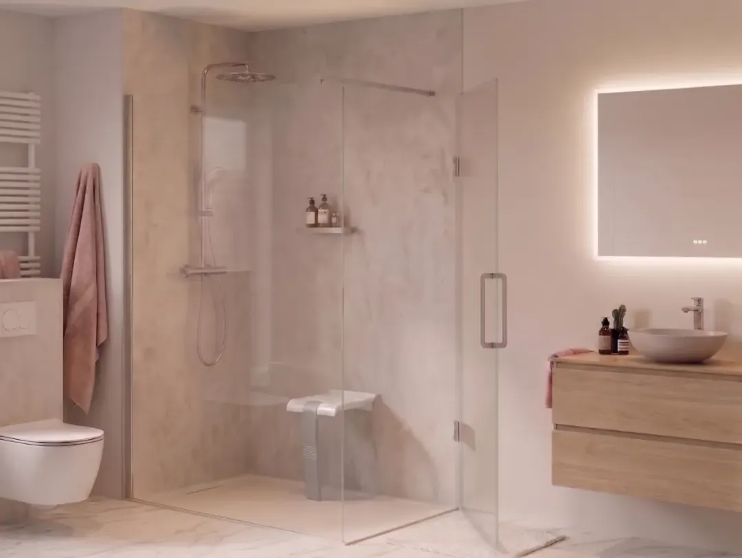 Strak & tijdloos stijl badkamer Badkamer Wijzer