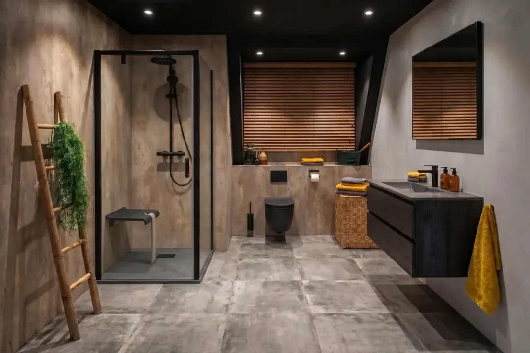 Modern Organisch stijl badkamer Badkamer Wijzer